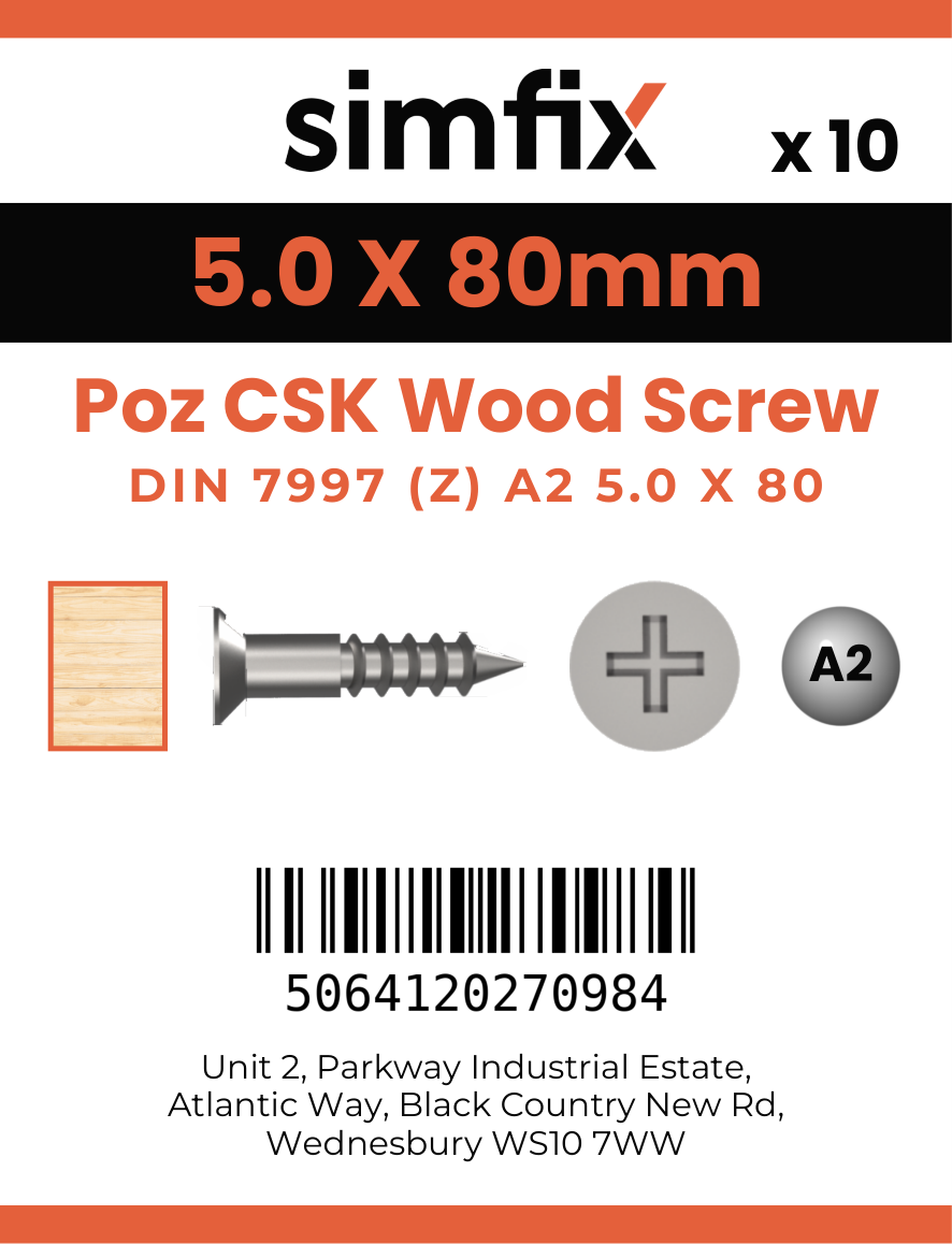 Simfix product label - 7997A250080Z-D