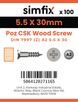 Simfix product label - 7997A255030-D