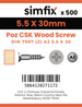 Simfix product label - 7997A255030-T