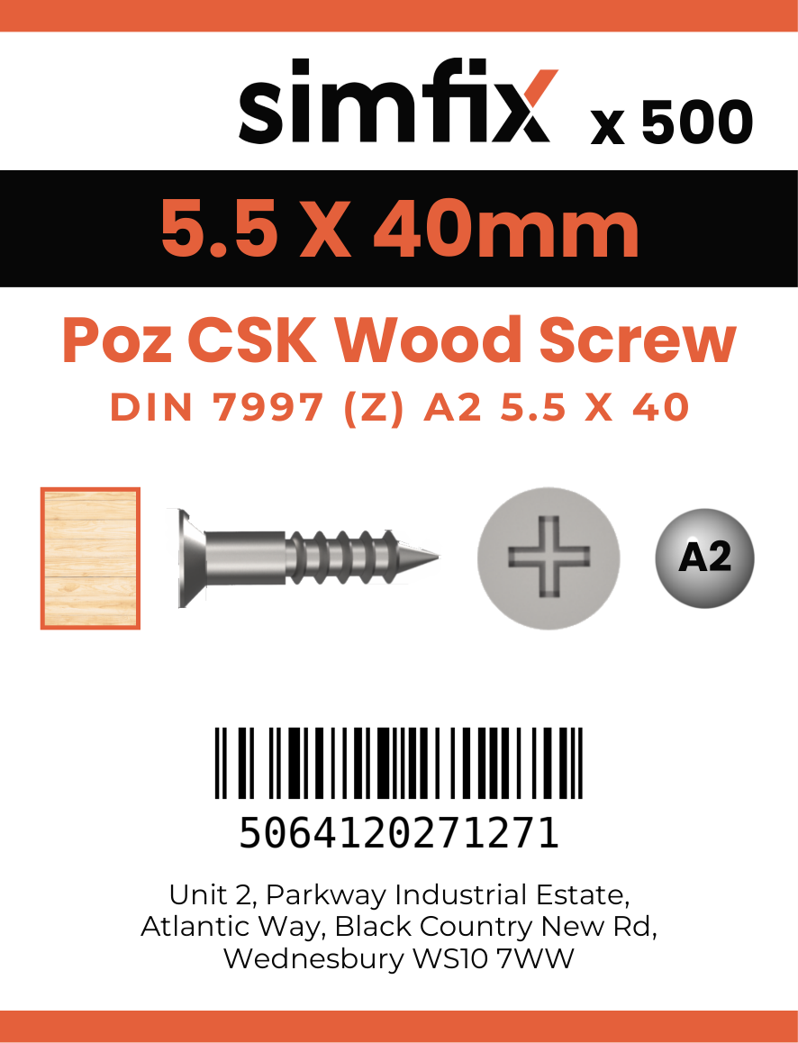 Simfix product label - 7997A255040-T