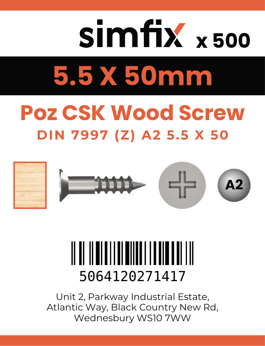 Simfix product label - 7997A255050-T