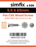 Simfix product label - 7997A255065-T