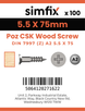 Simfix product label - 7997A255075-D