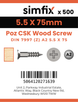 Simfix product label - 7997A255075-T