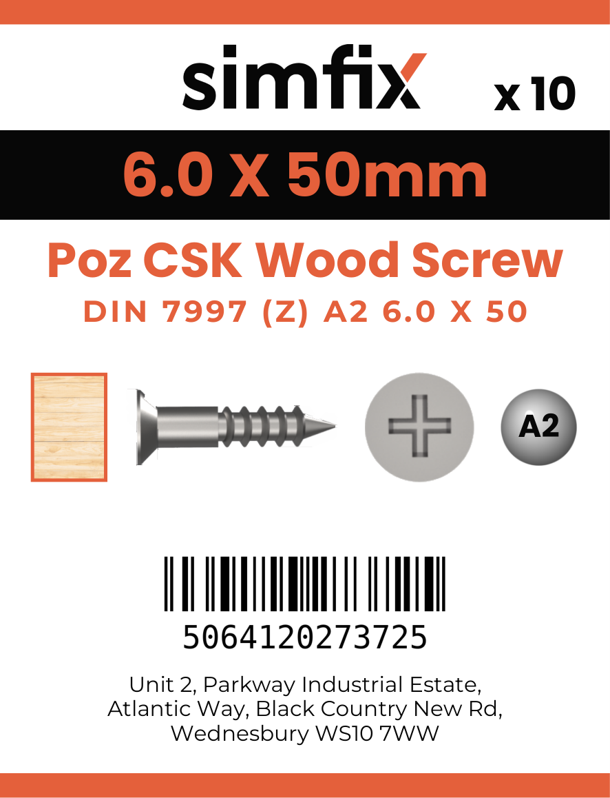 Simfix product label - 7997A260050Z-D