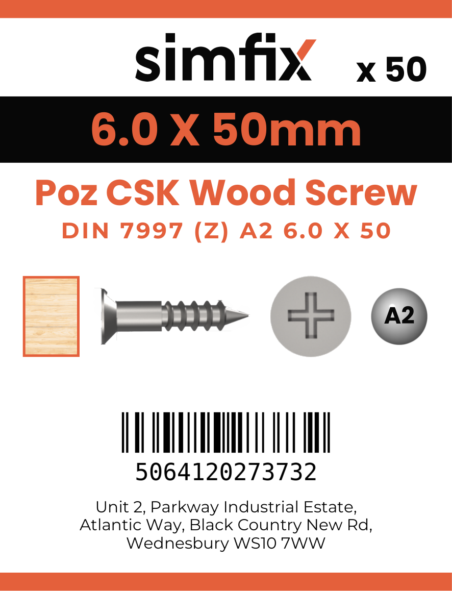 Simfix product label - 7997A260050Z-T