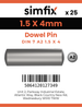 Simfix product label - 7A2015004-D
