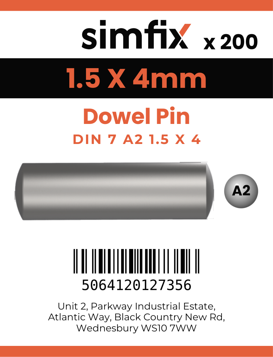 Simfix product label - 7A2015004-T