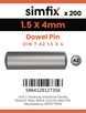 Simfix product label - 7A2015004-T