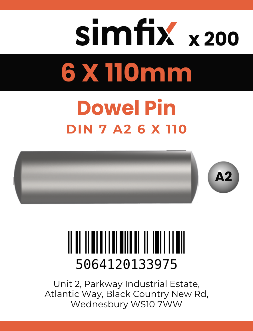 Simfix product label - 7A206110-T