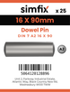 Simfix product label - 7A216090-T