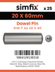 Simfix product label - 7A220060-T
