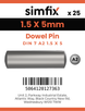 Simfix product label - 7A26015005-D