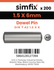 Simfix product label - 7A26015006-T