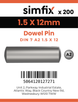 Simfix product label - 7A26015012-T