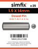 Simfix product label - 7A26015014-D