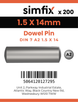 Simfix product label - 7A26015014-T