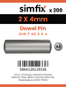 Simfix product label - 7A2602004-T