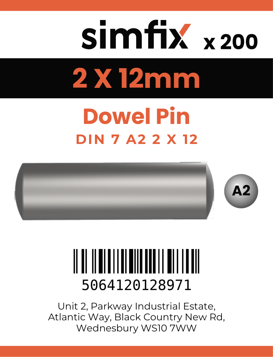 Simfix product label - 7A2602012-T