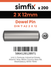 Simfix product label - 7A2602012-T