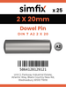 Simfix product label - 7A2602020-D