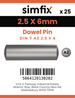 Simfix product label - 7A26025006-D