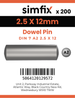 Simfix product label - 7A26025012-T