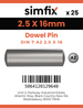 Simfix product label - 7A26025016-D