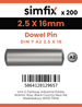 Simfix product label - 7A26025016-T