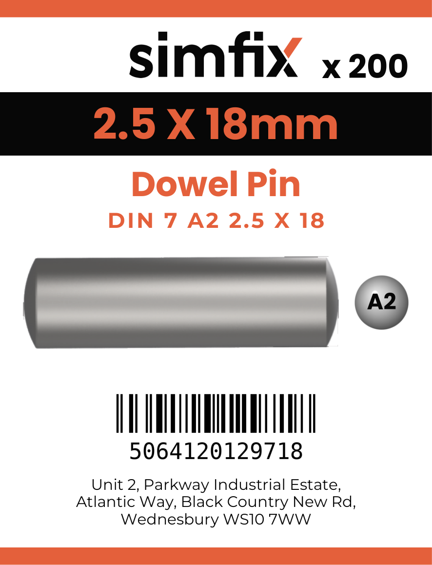 Simfix product label - 7A26025018-T
