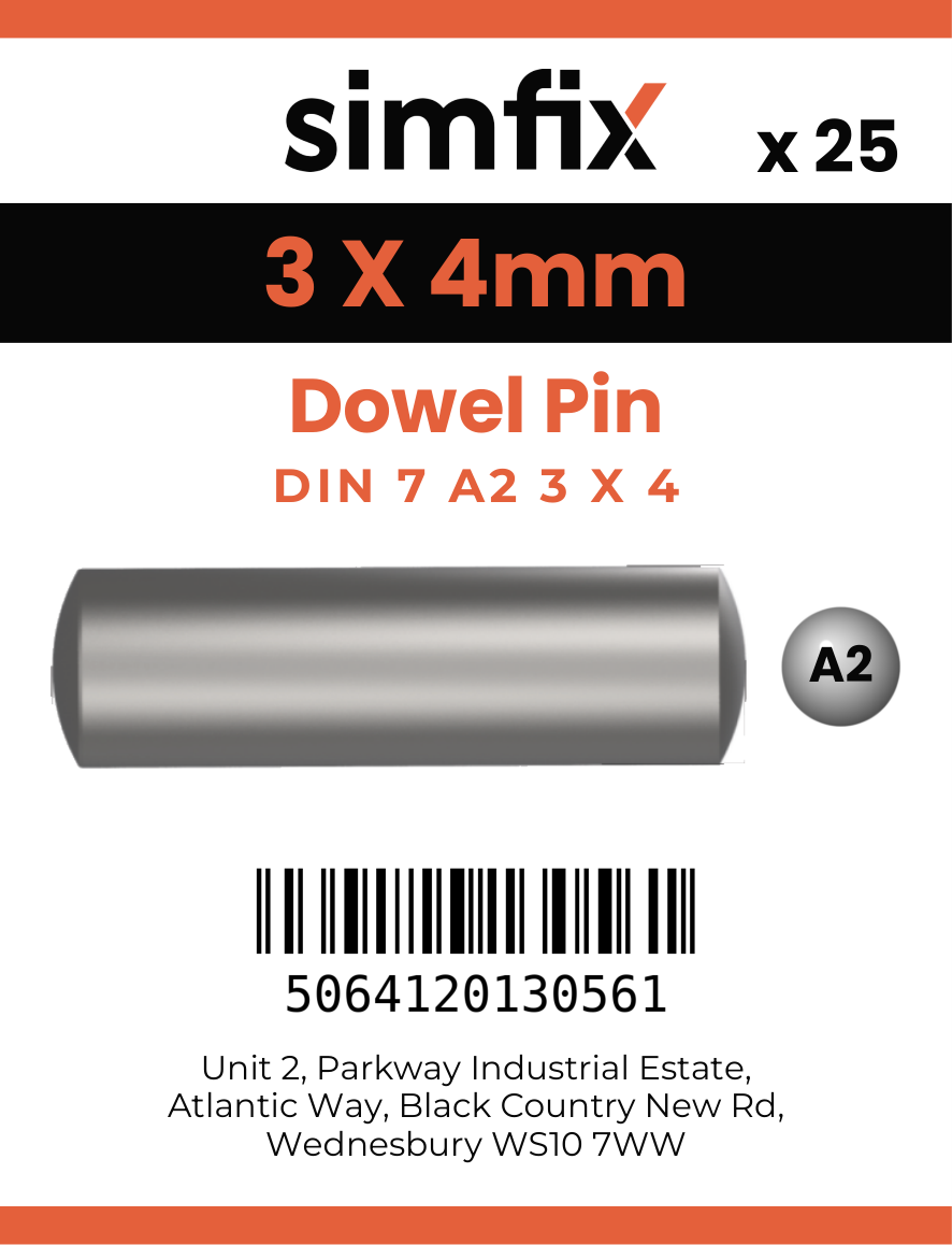 Simfix product label - 7A2603004-D