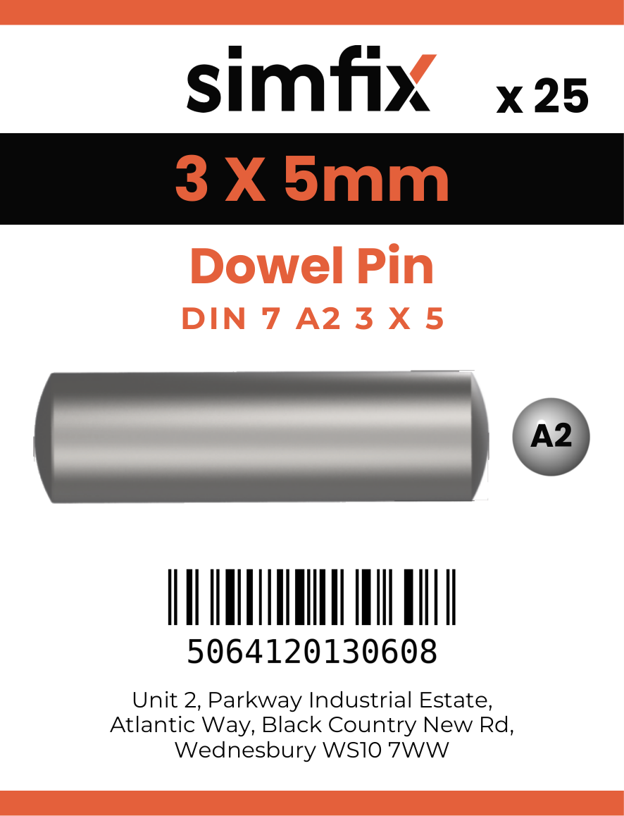 Simfix product label - 7A2603005-D