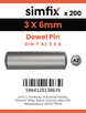 Simfix product label - 7A2603006-T