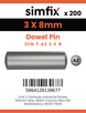 Simfix product label - 7A2603008-T