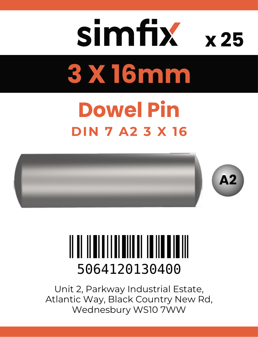 Simfix product label - 7A2603016-D