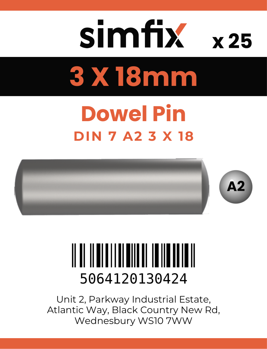 Simfix product label - 7A2603018-D