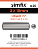 Simfix product label - 7A2603018-D