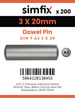 Simfix product label - 7A2603020-T