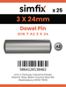 Simfix product label - 7A2603024-D