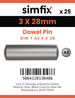 Simfix product label - 7A2603028-D