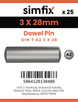 Simfix product label - 7A2603028-D