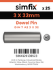 Simfix product label - 7A2603032-D