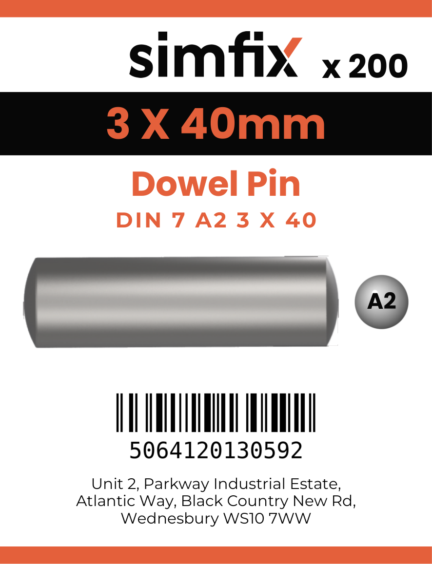 Simfix product label - 7A2603040-T