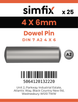 Simfix product label - 7A2604006-D