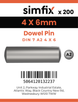 Simfix product label - 7A2604006-T