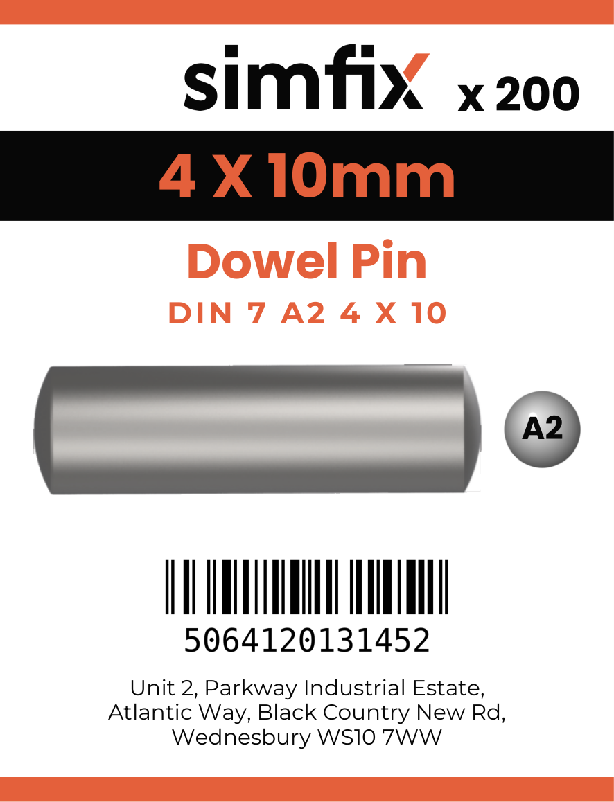 Simfix product label - 7A2604010-T