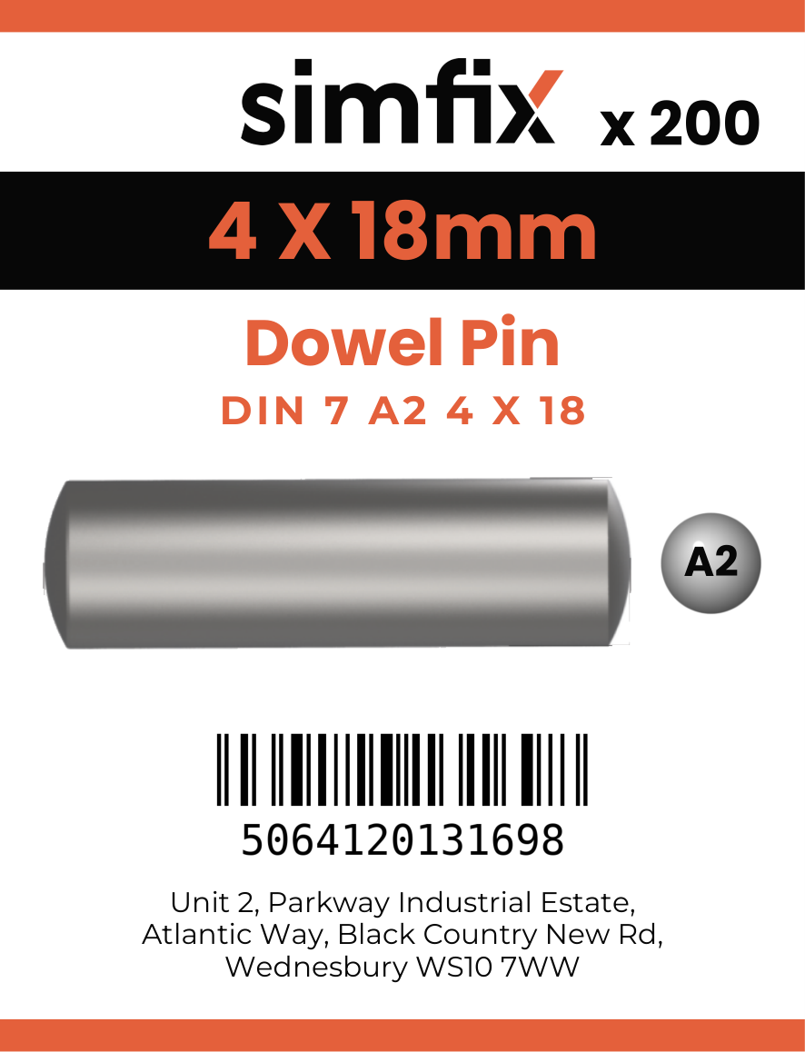Simfix product label - 7A2604018-T