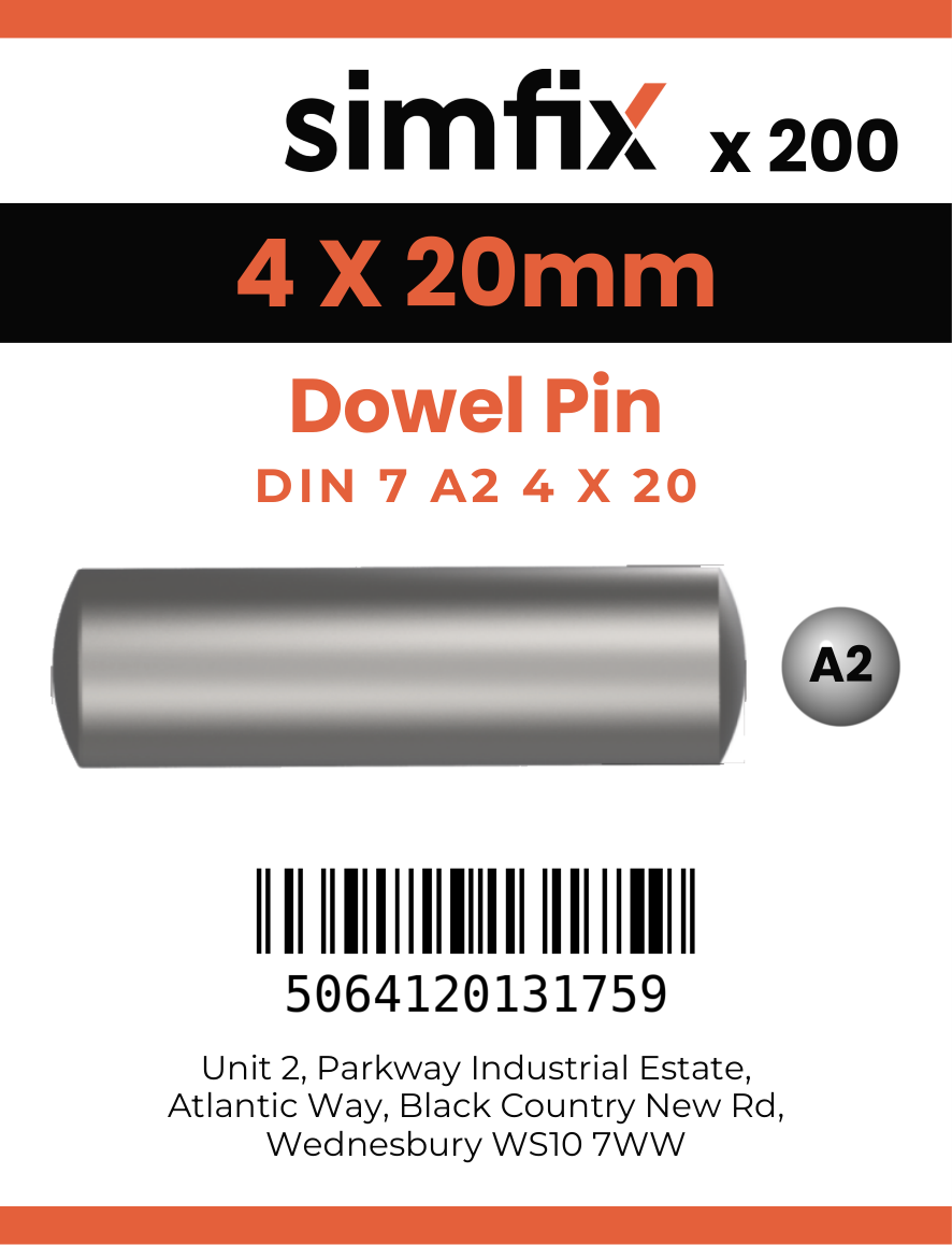 Simfix product label - 7A2604020-T