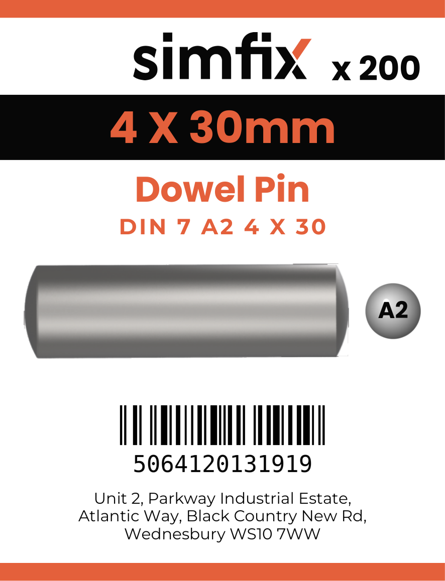 Simfix product label - 7A2604030-T