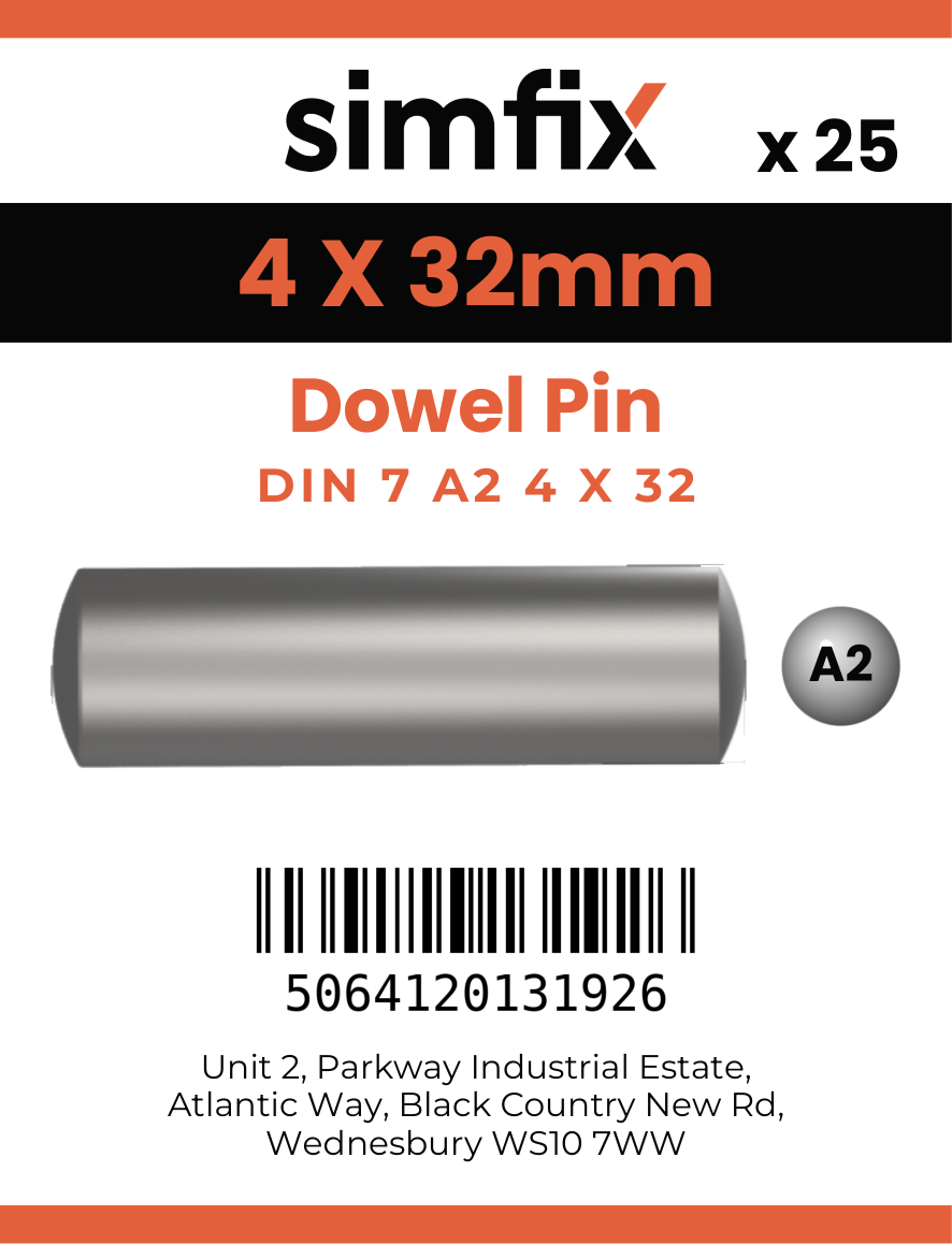 Simfix product label - 7A2604032-D
